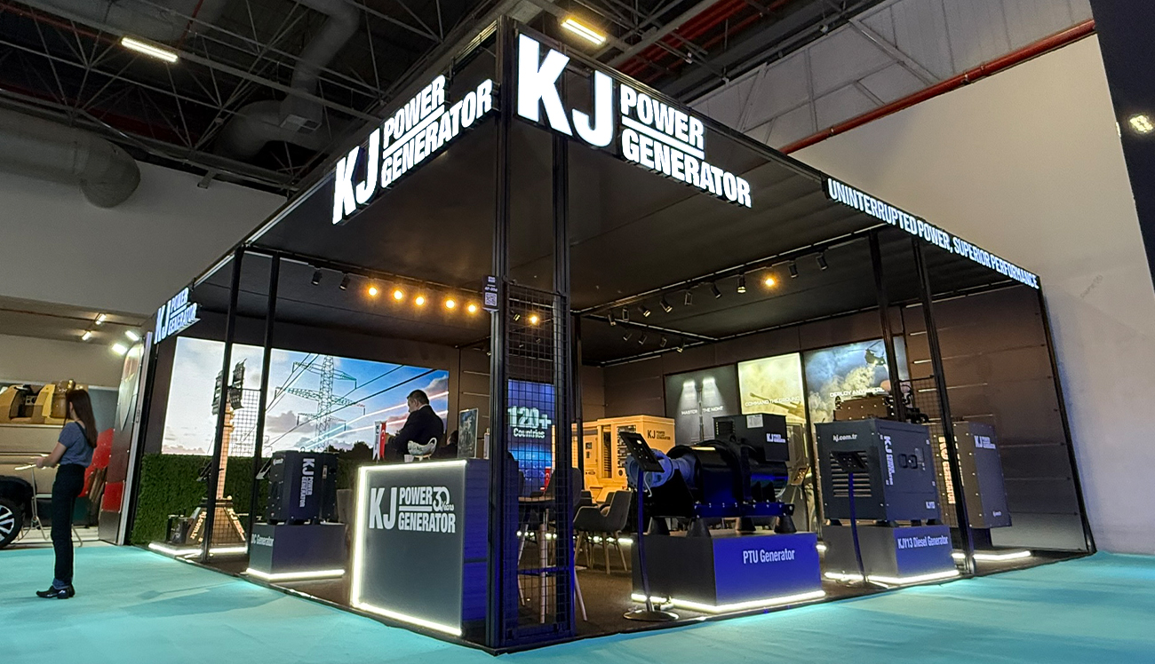 KJ POWER GENERATOR SAHA EXPO 2026 İSTANBUL